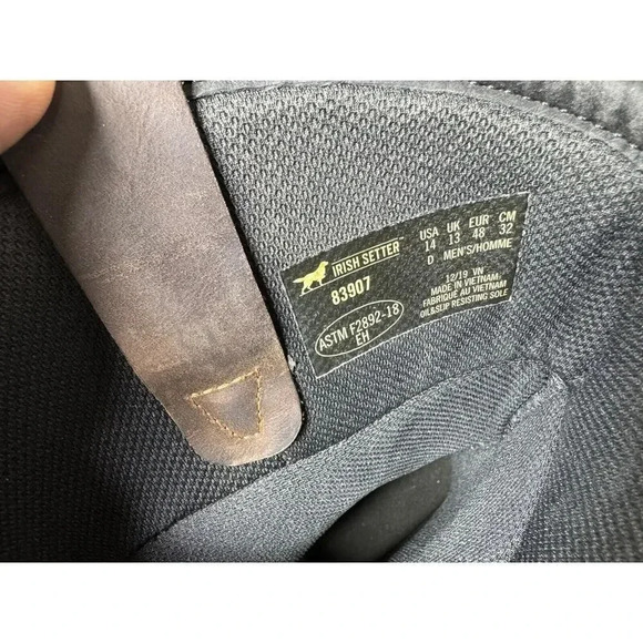 Irish Setter Two Harbors Men's 11in Pull-On Boot Size 14D - Picture 8 of 9